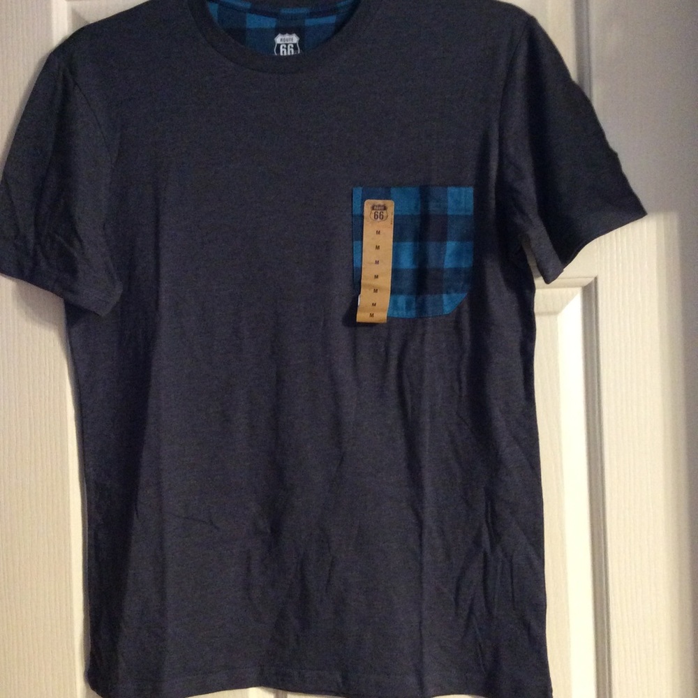 Men's small blue/ grey shirt
